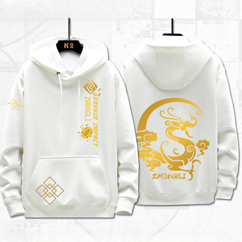 Unisex Game ZhongLi Printed Loose Hoodie