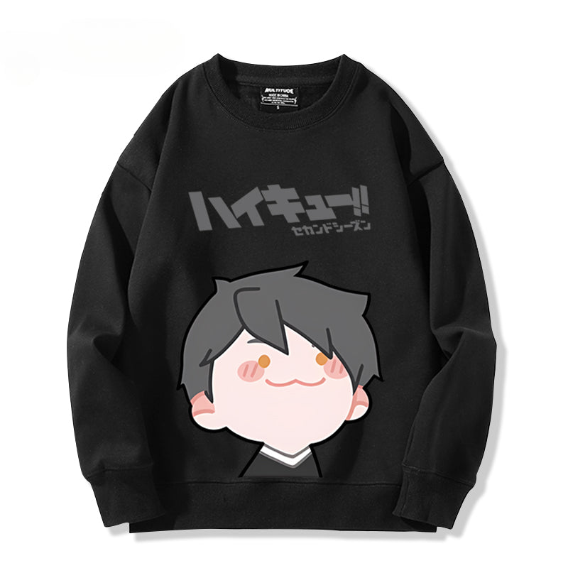 Cute Hinata Anime Pullover Sweatshirt