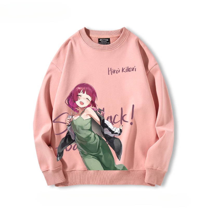 Women's Anime Crew Neck Sweatshirt