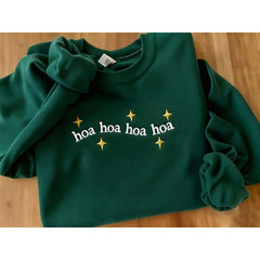 HOA HOA HOA Twilight Embroidered Crewneck Sweatshirt