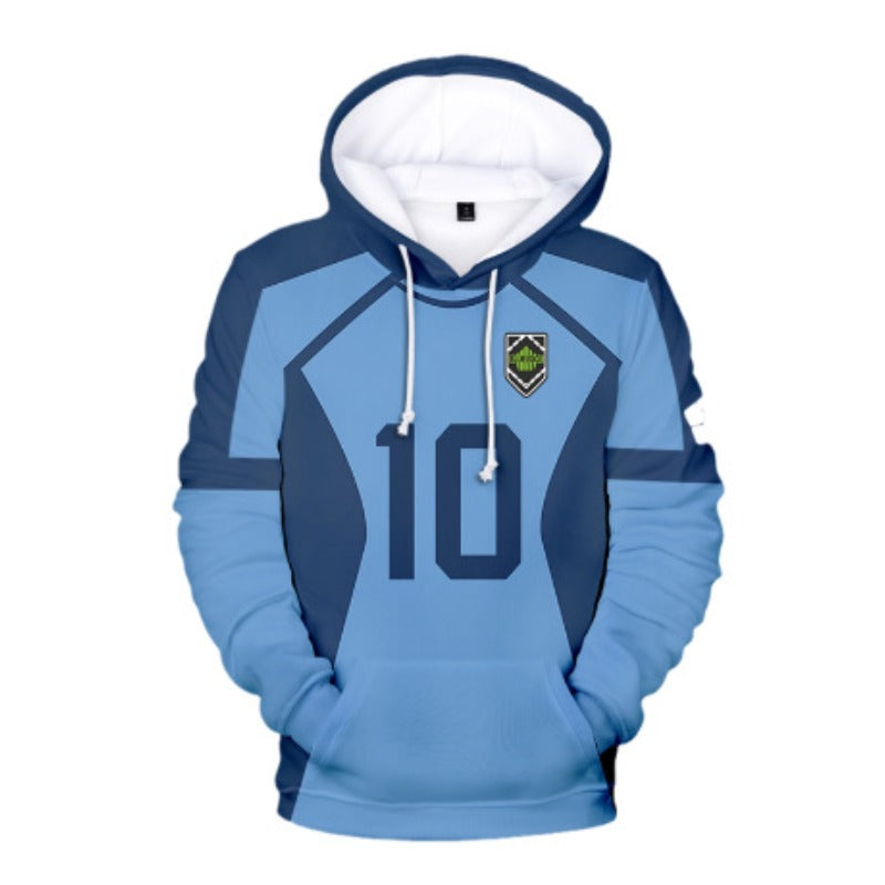 Unisex Anime Digital Print Cosplay Hoodie