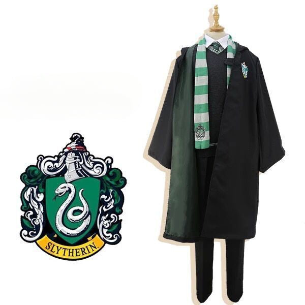 Harry Cosplay Costume Uniform Cape