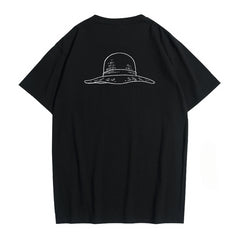 Men's Summer Loose Round Neck Luffy T-shirt