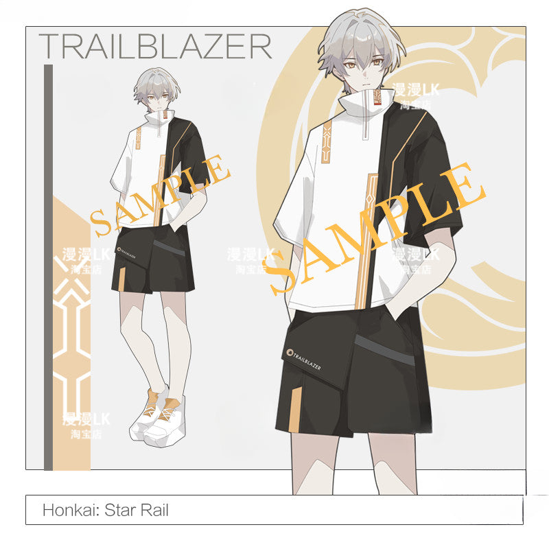 Unisex Game Cos Short Sleeve T-shirt Shorts