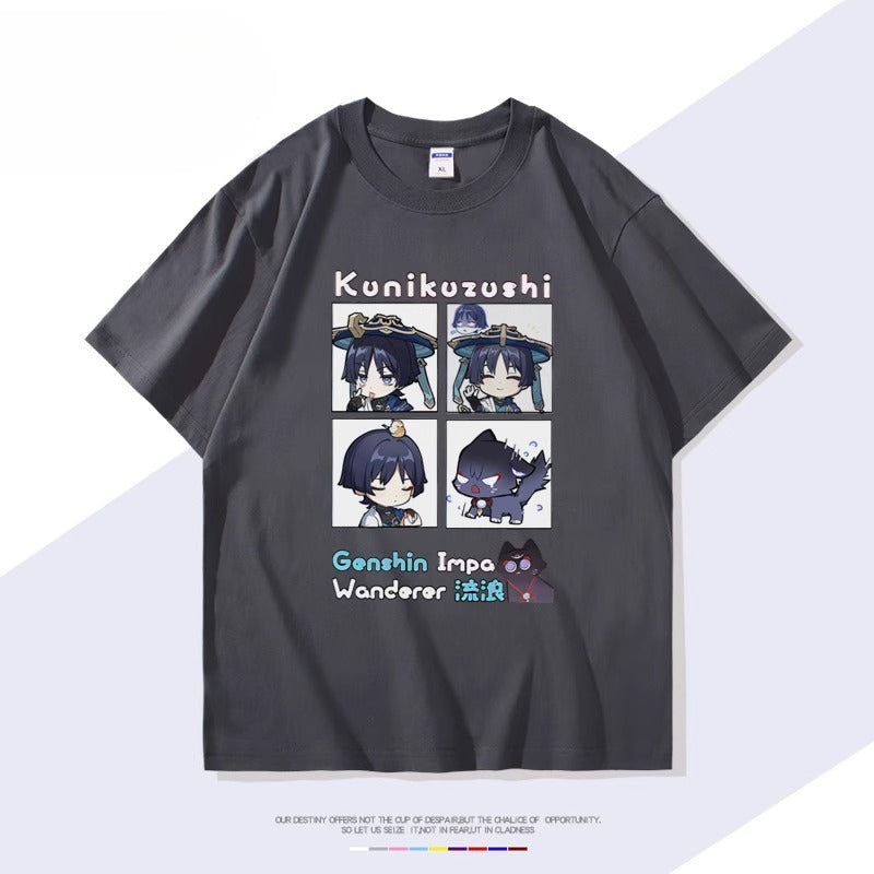 Unisex Game Graphic Short Sleeve T-Shirt