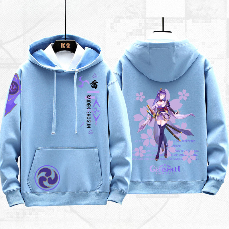 Trendy Game Graphic Printed Loose Hoodie