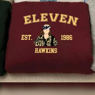 Eleven Steve Dustin Eddie Charachter Sweatshirt