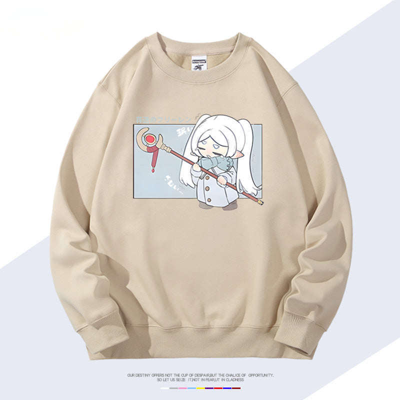 Unisex Anime Crew Neck Sweatshirt