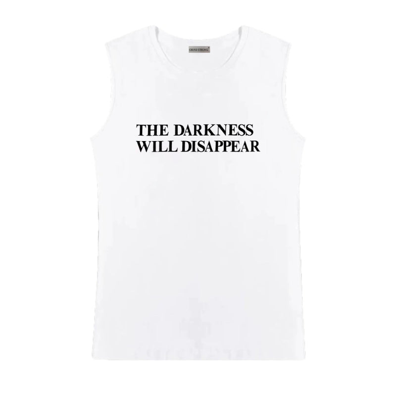 Jin Same Letter Sleeveless Vest Top