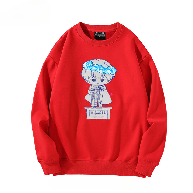 Women's Anime Cos Crew Neck Sweatshirt