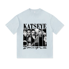 Unisex KPOP Poster Cotton T-shirt