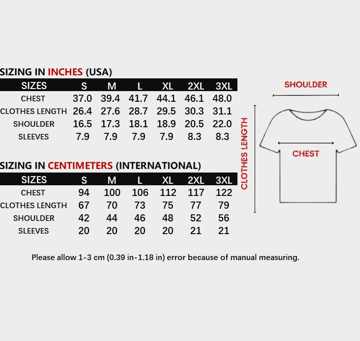 Men's Anime Printed Summer Crew Neck Loose T-Shirt