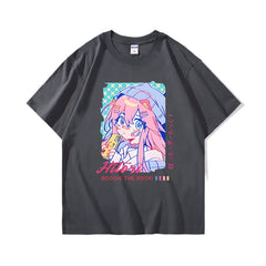 Hitori Gotoh Cotton Crew Neck Casual Tee