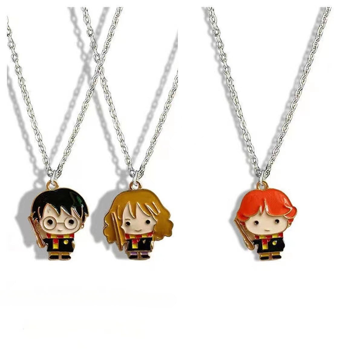 Harry Hermione Ron Necklace