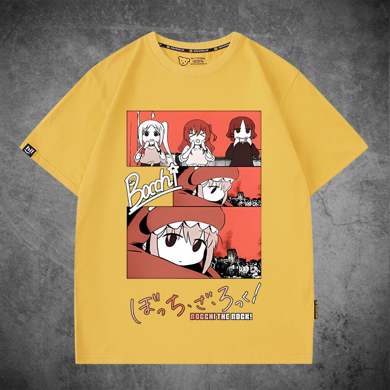 Unisex Bocchi Short-sleeved Cotton T-shirt