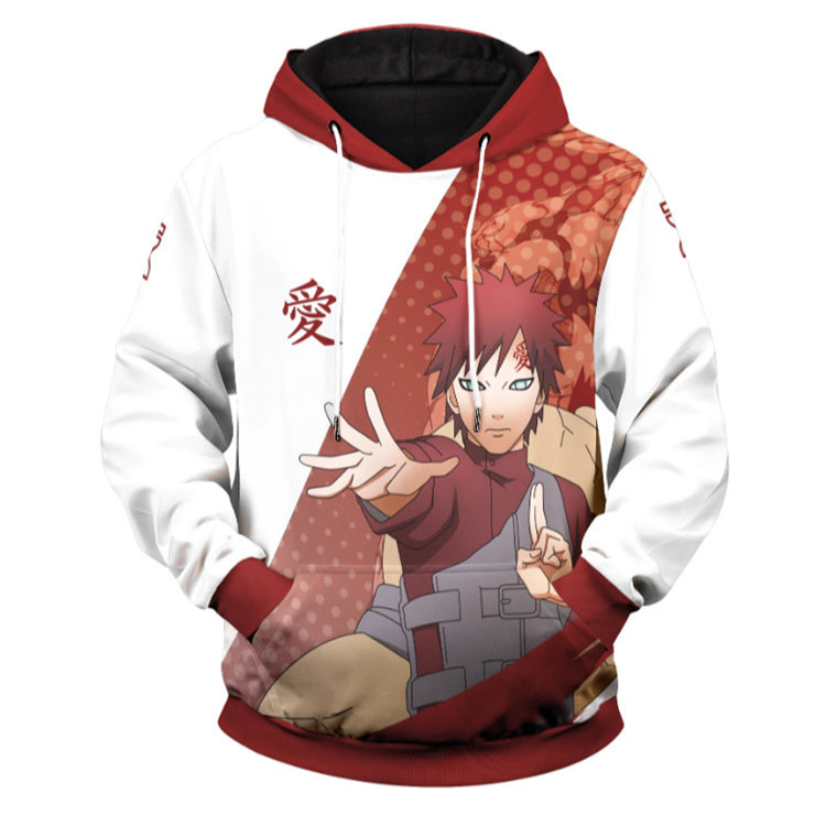 Unisex Anime Digital Printed Cosplay Hoodie