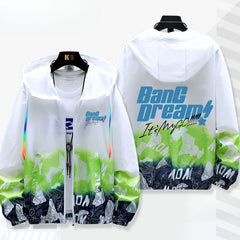Anime Sunscreen Thin Zipper Jacket