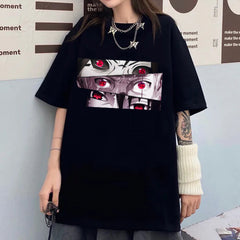 Casual Unisex Anime Printed Pullover Loose T-Shirt