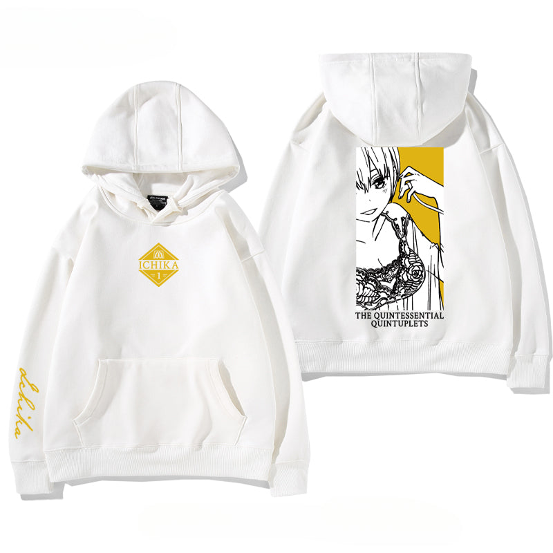 Unisex Nakano Anime Long-sleeved Hoodie