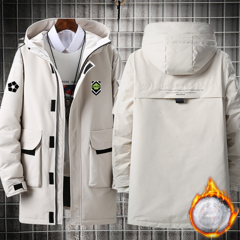 Men's and Women's Anime Cos Down Hooded Jacket