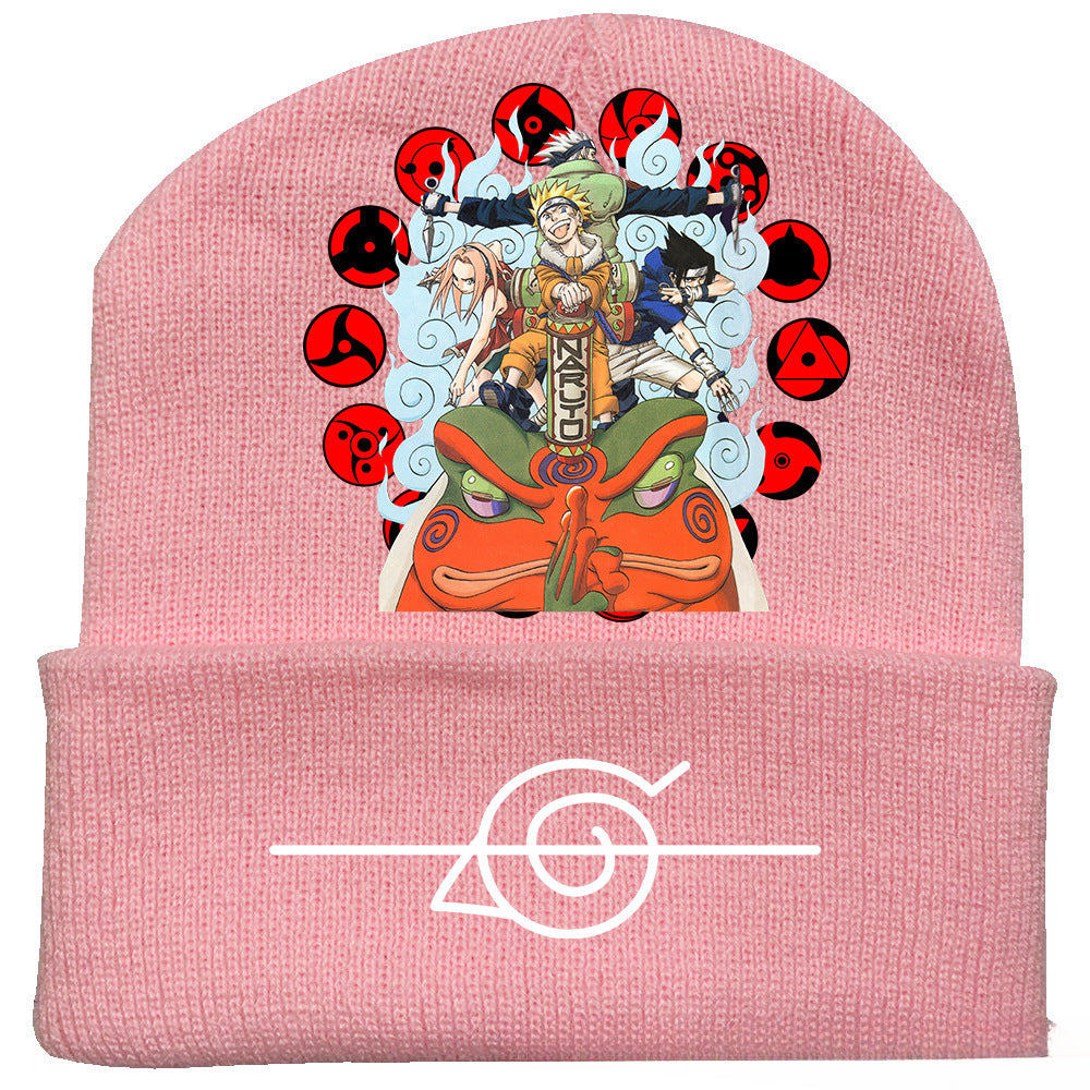 Casual Anime Printed Beanie