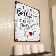 Funny Bathroom Decor