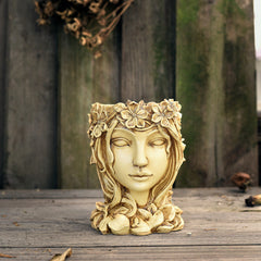 Creative Goddess Plant Flowerpot Home Decoration