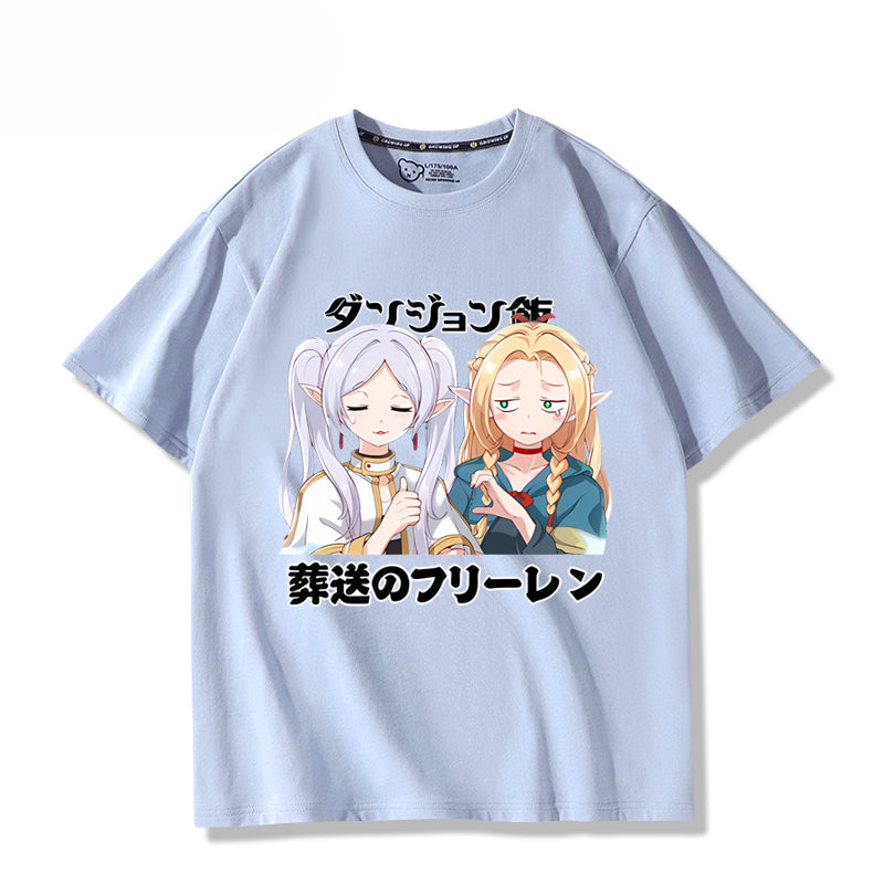 Casual Anime Graphic Short Sleeve T-Shirt