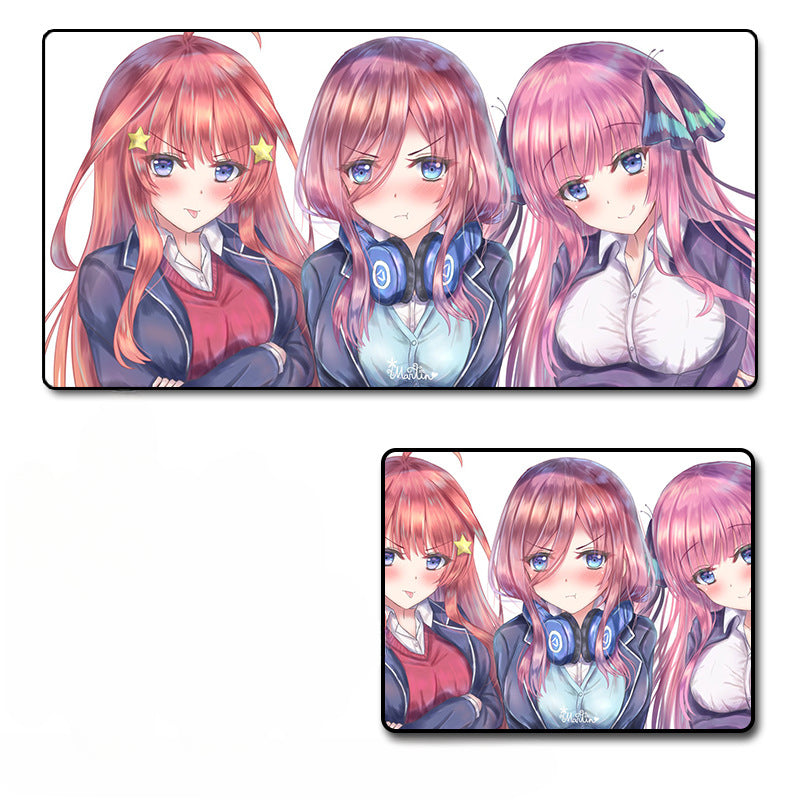 Anime Pattern Game Mouse Pad