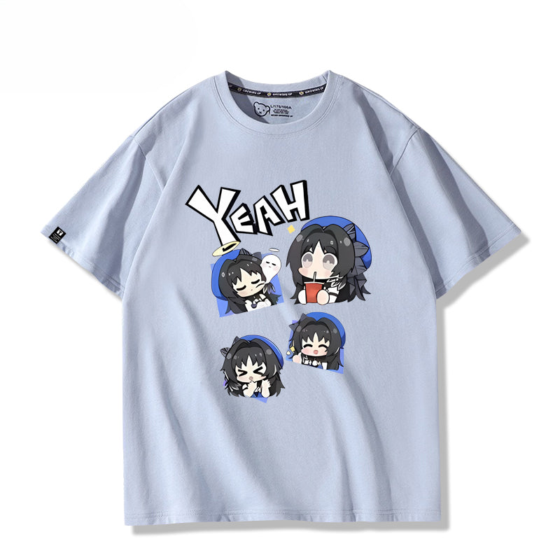 Casual Game Graphic Short-sleeved T-shirt