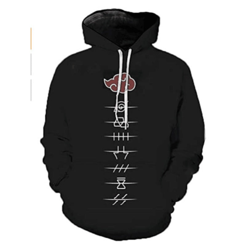 Trendy Hokage Digital Printed Cosplay Hoodie