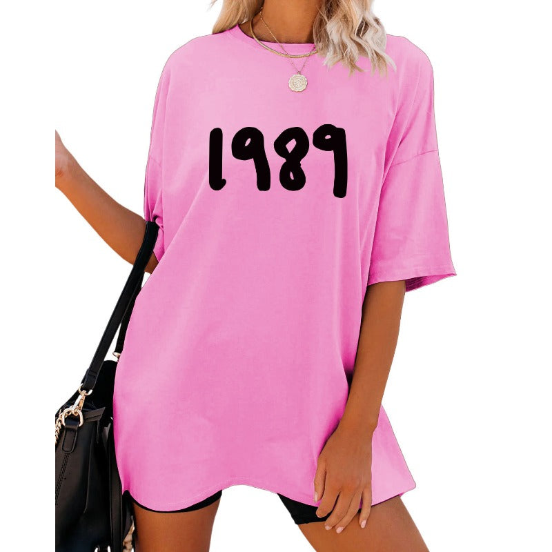 Casual Women's Taylor 1989 Summer Loose T-shirt