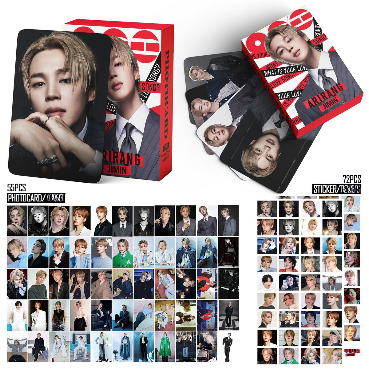 JIMIN ARIRANG Personal Photocard Stickers