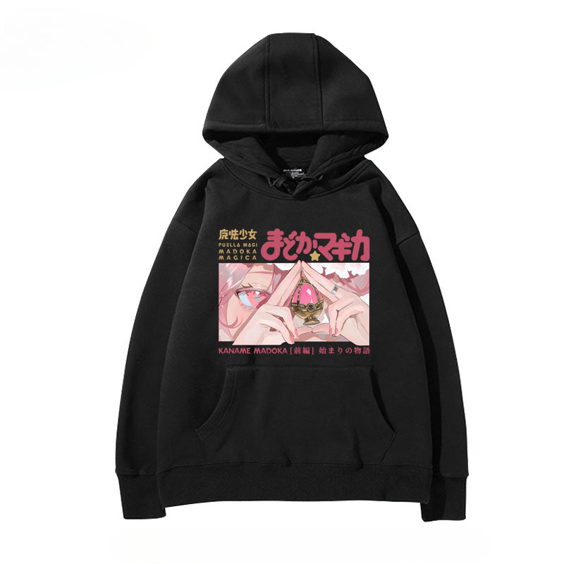 Womens' Trendy Anime Graphic Print Hoodie