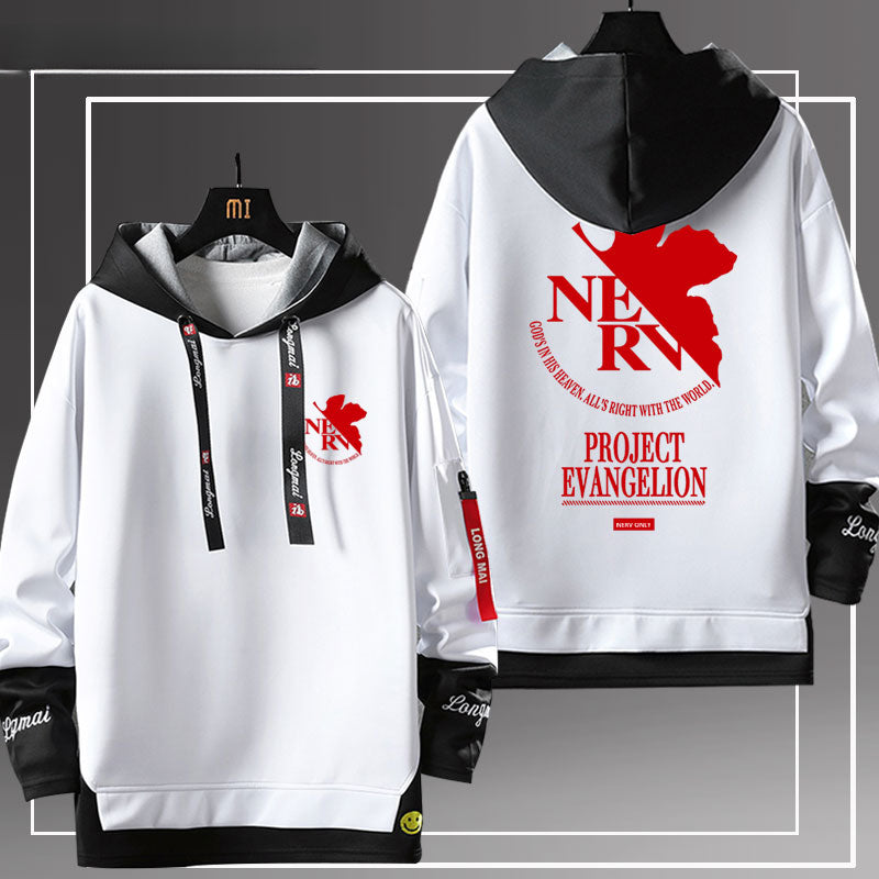 EVA NERV Logo Men's Pullover Hoodie