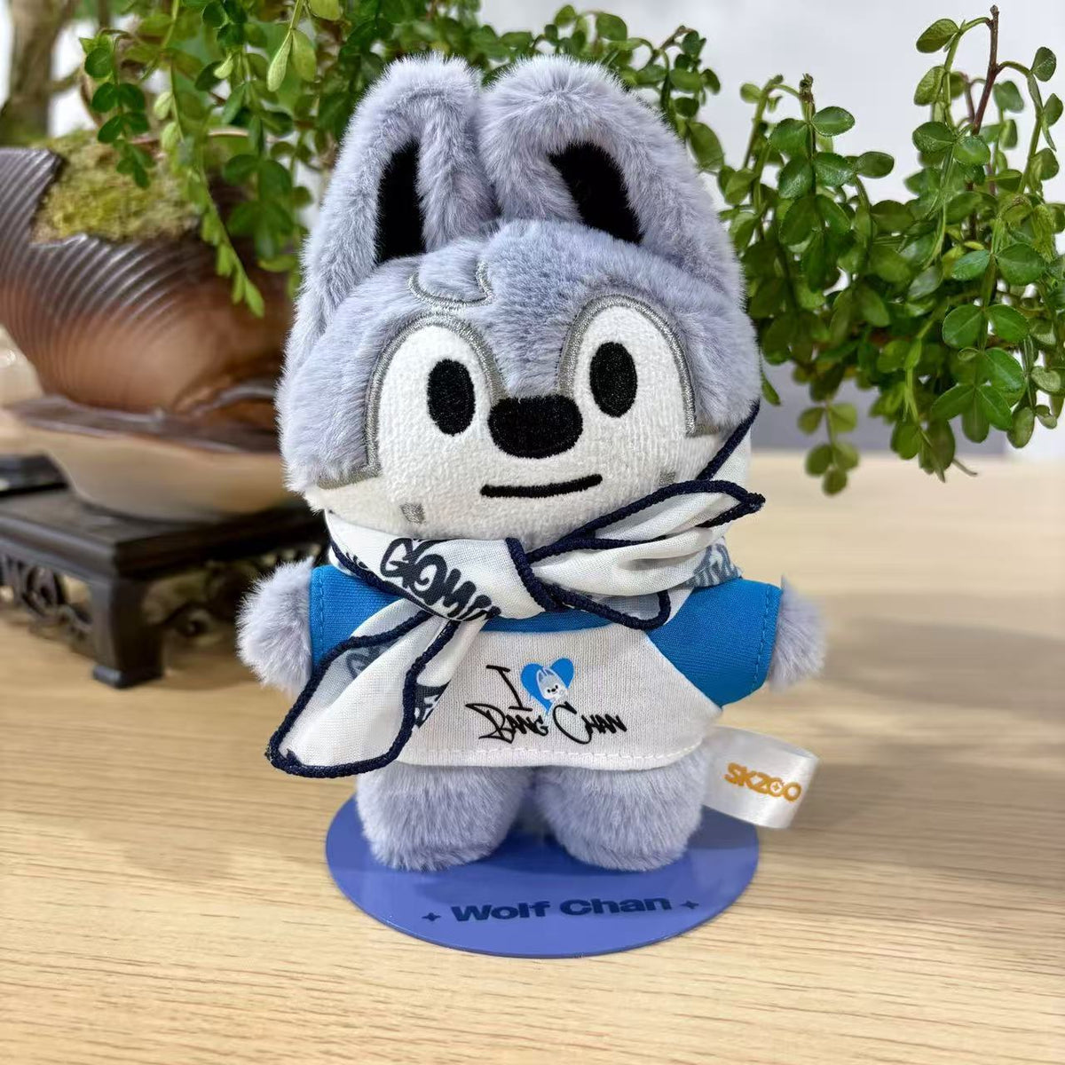 SKZ DominATE:celebrATE Standing Plush + I ♡ T-shirt Version