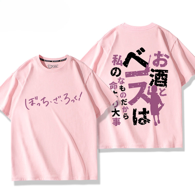 Casual Anime Print Short-sleeved T-shirt