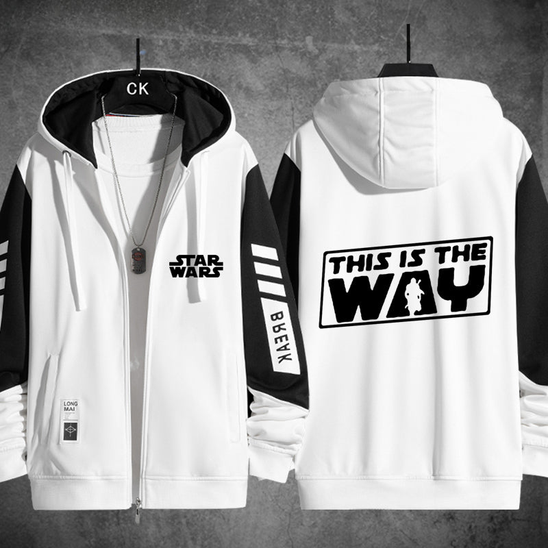 This Is The Way Mandalorian Men's Hooded Jacket
