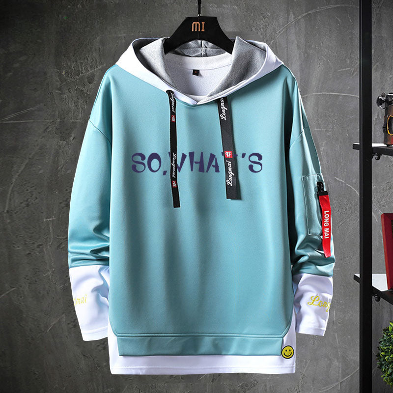 Trendy Anime Cos Loose Pullover Hoodie