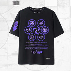 Unisex Game Printed Short Sleeve T-Shirt
