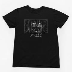 Hitori Gotoh Anxiety Face Graphic Tee