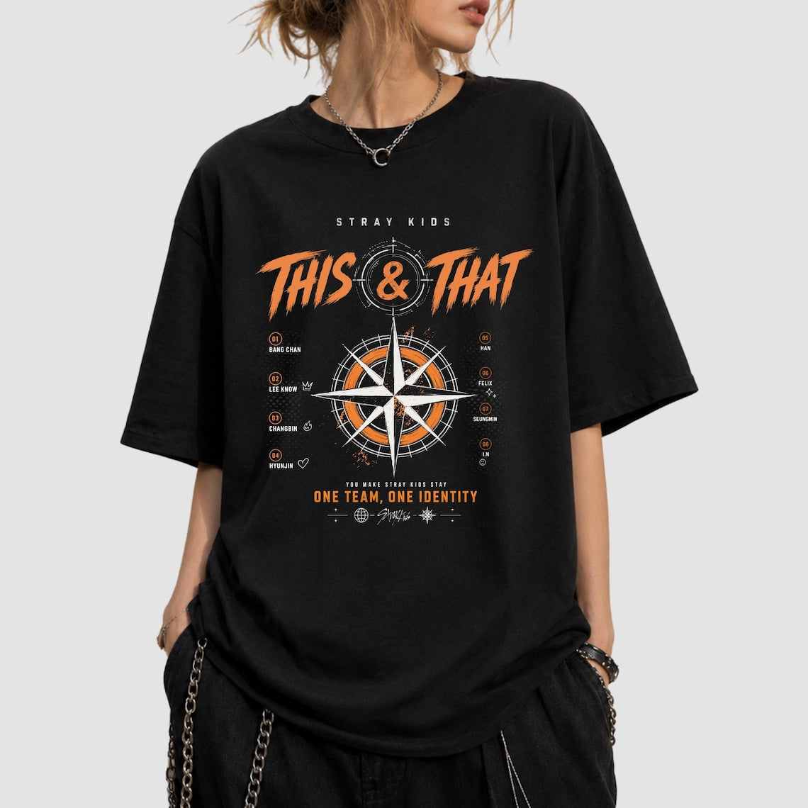 SKZ This & That Compass Graphic Tee
