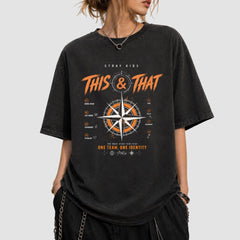 SKZ This & That Compass Graphic Tee
