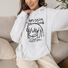 Bocchi Anti-Social Printed Hoodie