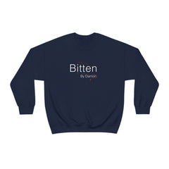 Bitten By Damon Print Crewneck Sweatshirt