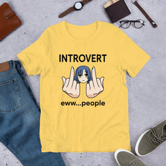 Introvert Eww...People Ryo Yamada Funny T-Shirt