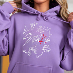 SKZ Signature Printed Hoodie Top