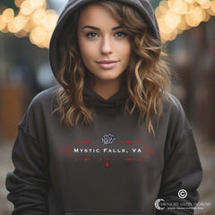 Mystic Falls Look Like A Salvatore Hoodie Top
