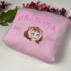 Deku Bakugo All Might Embroidered Sweatshirt
