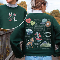 Twilight Saga Inspired Aesthetic Sweatshirt